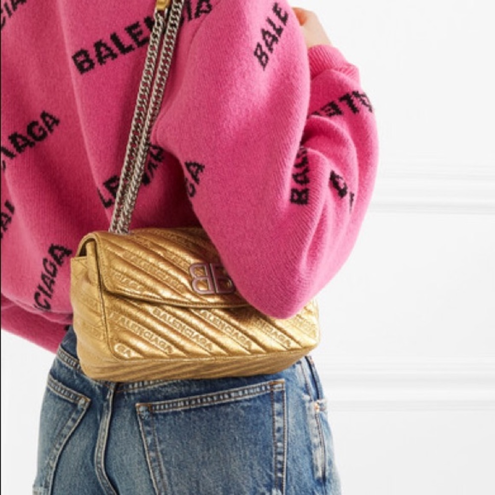 Balenciaga BB Wallet on a Chain - Picture 8 of 8